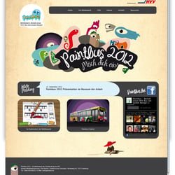 Paintbus 2012 Website