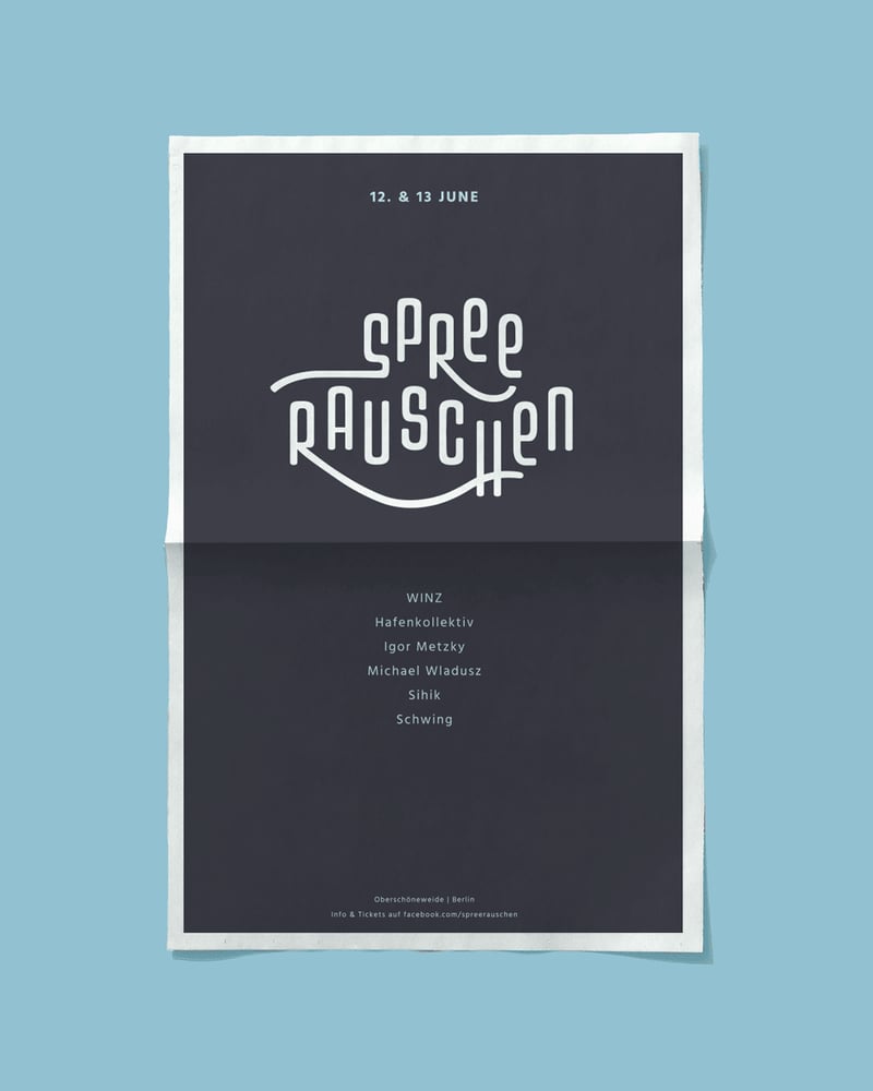 Logo and CI design for a music festival