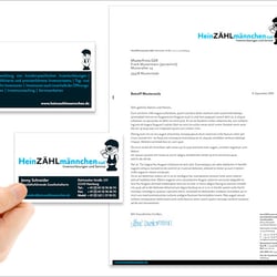 HeinZÄHLmännchen GbR; Investur-Lösung und Service – Corporate Design