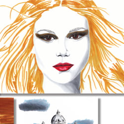 Copicmarker Arbeiten