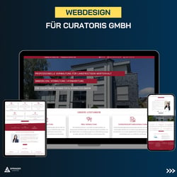 Professioneller WebAuftritt, hochwertiges Redesign, Leistungen übersichtlich präsentiert, Bessere Sichtbarkeit bei Google