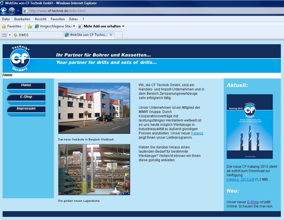 CF Technik Homepage