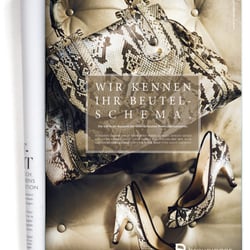 Breuninger Anzeigenkampagne „Modewerbung, die spricht“