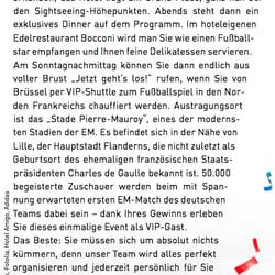 CasinoClub-Artikel für Kundenmagazin (Thema: EM 2016), Text S. 2