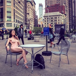Nude in Public of New York