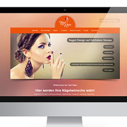 Layoutdesign Teré Nails Nagelstudio