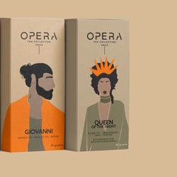 Dank der stylischen Illustrationen von Hanna und Madiwaso haben wir vier coole Teesorten designt.