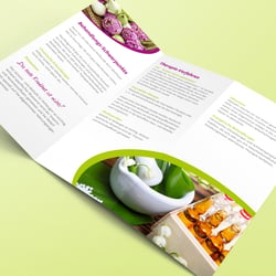 Flyerdesign für Heilpraktikerin