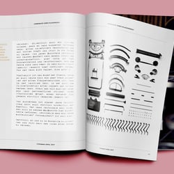 Layout für einen Artikel über die Schreibmaschine