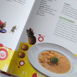 Doppelseite im Kapitel Tom Schmitt von der Berliner Tafel
