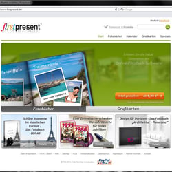 Kundenwebsite www.firstpresent.de