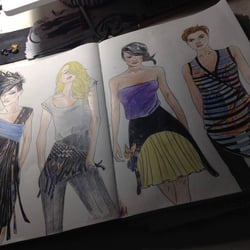 Mia Grünwald  Collection SS2016 Skizzen
