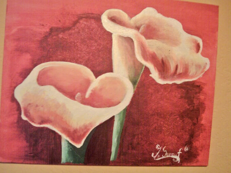 Blumen – Acryl