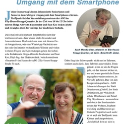 Quartiers-Kurier  der ASO gGmbH; Oberhausen