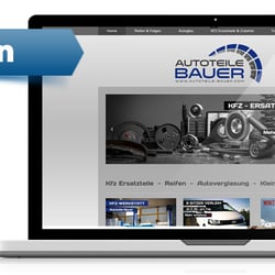 Webdesign für autoteilebauer