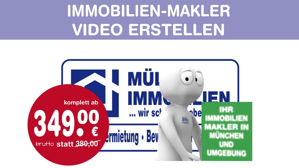 Immobilien-Makler Video erstellen | Layout gestalten
