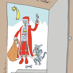 Santa 2018 – Digitale Illustration (procreate)