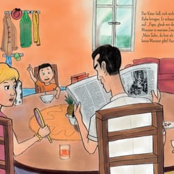 Luis und das Monster – Kinderbuch