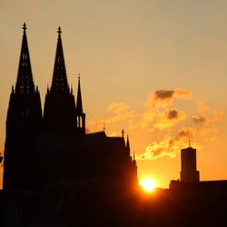 Sunset in Köln