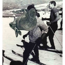 Analoge Collage „Morocco“