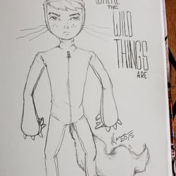 Where The Wild Things Are—Original Sketch