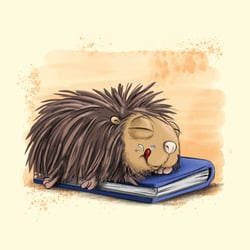 Sidecharacter Lesemehr-Schweinchen