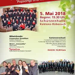Plakat Frauenchor Rübenach Konzert