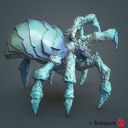 Schleich Eisspinne – Concept Art