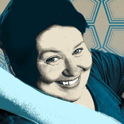 Sandra macht Bein | digitale Bildbearbeitung
