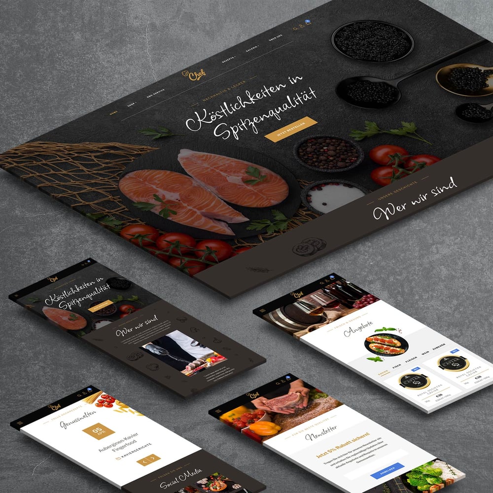 Chef Gourmet Shop Design