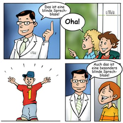 Werbecomic Mischtechnik