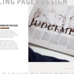 Facing Pages Design Portfolio Page 10