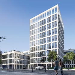 Architektur Rendering, Gebäudeensemble P43