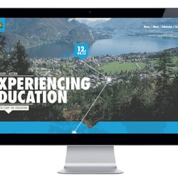 St. Gilgen International School website concept
