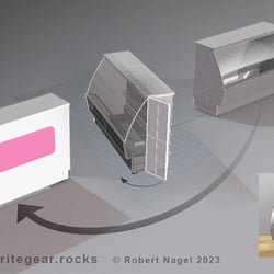 Two-in-one-Requisiten erleichtern den Umbau und sparen Platz…