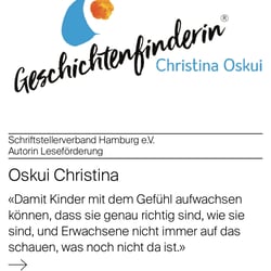 Geschützte Wortmarke „Geschichtenfinderin
