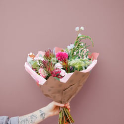 Packpapier für Blumensträuße
