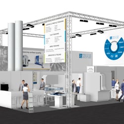 Messestand rendering