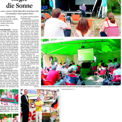 Puplic Viewing Fußball in Potsdam WM 2011