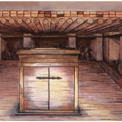 GRABKAMMER DES ÄGYPTISCHEN KÖNIGS DJER in Abydos, personal work