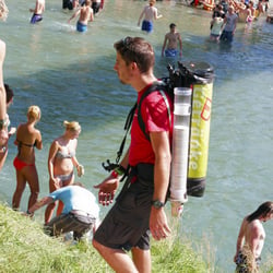 mobiler Verkäufer im Einsatz