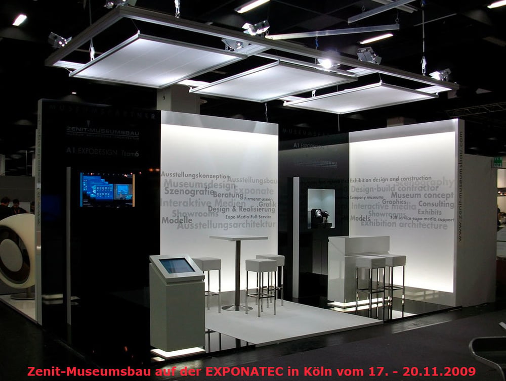 Zenit-Museumsbau nimmt erstmalig an der Exponatec 09 teil
