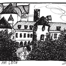 Füssen am Lech / Filzstift