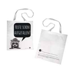 racoon | Baumwollbeutel