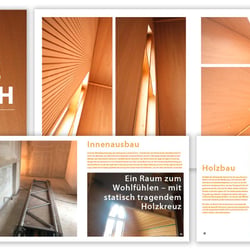 Projektbooklet für einen Architekten