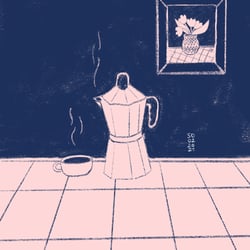 „coffee time“ ProCreate