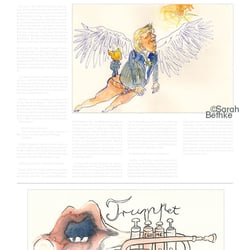 Editorial Illustration Trump