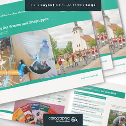 Werbung layout Gestaltung Grafik Print Design Messe Katalog Broschüre Illustration carographic Cottbus Werbeagentur logo