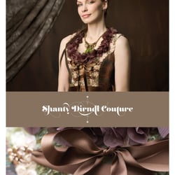 Konzeption und Gestaltung Broschüre für das Modelabel Shanty Dirndl Couture
