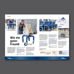 Weha Magazin Artikellayout